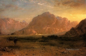 150の主題の芸術作品 Painting - アラビア砂漠の風景 ハドソン川 フレデリック・エドウィン教会